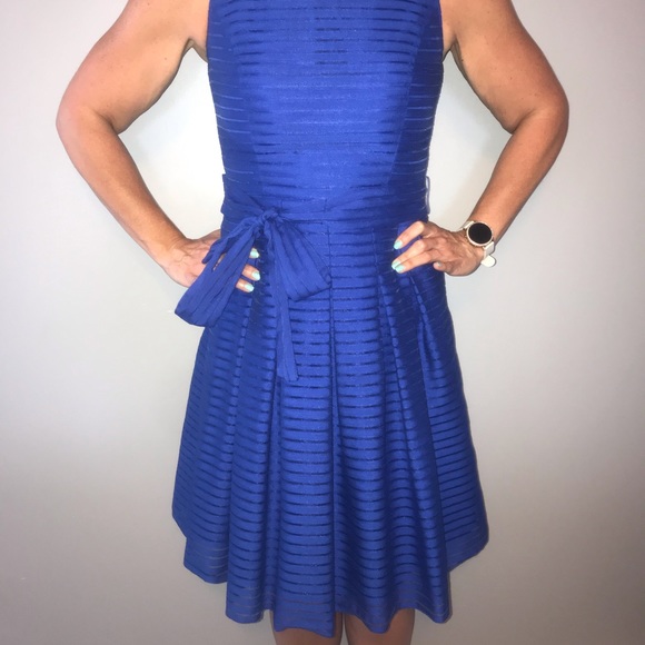 tommy hilfiger royal blue dress